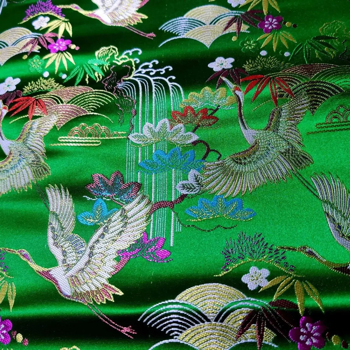 Textile Sewing Patterns - Fashion Jacquard Brocade Fabric Per Meter