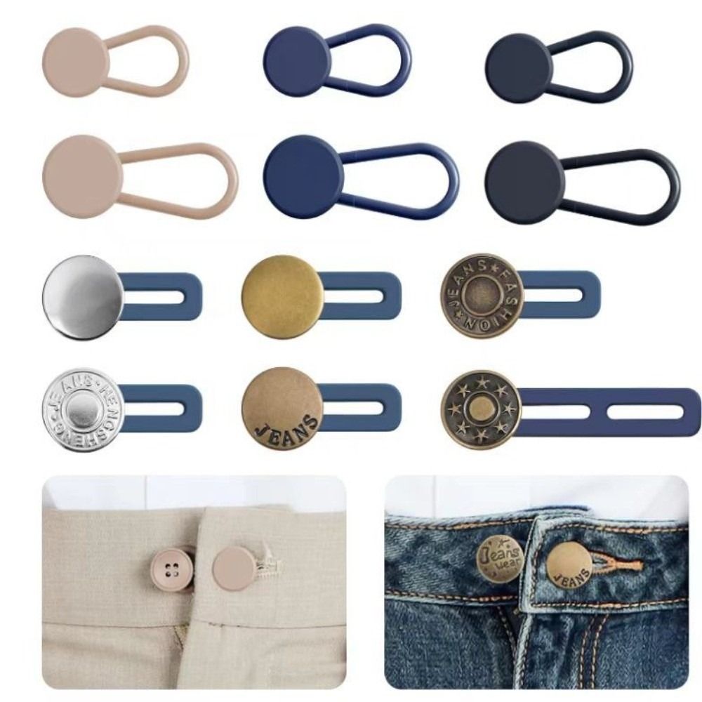 Button Hole Cutter - 12/16/24/26 pcs Button Style Button Extenders