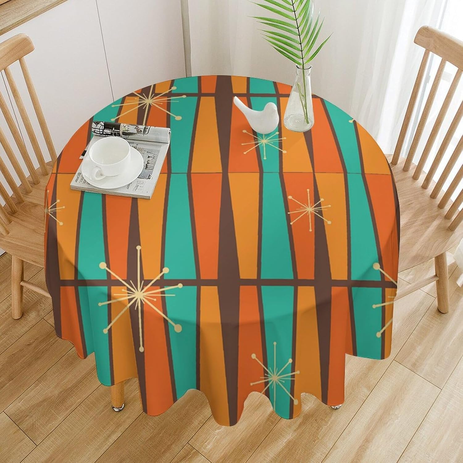 Mid Century Modern Orange Yell - Century Textile & Sewing Supply Saskatoon Sk ulasan dan harga