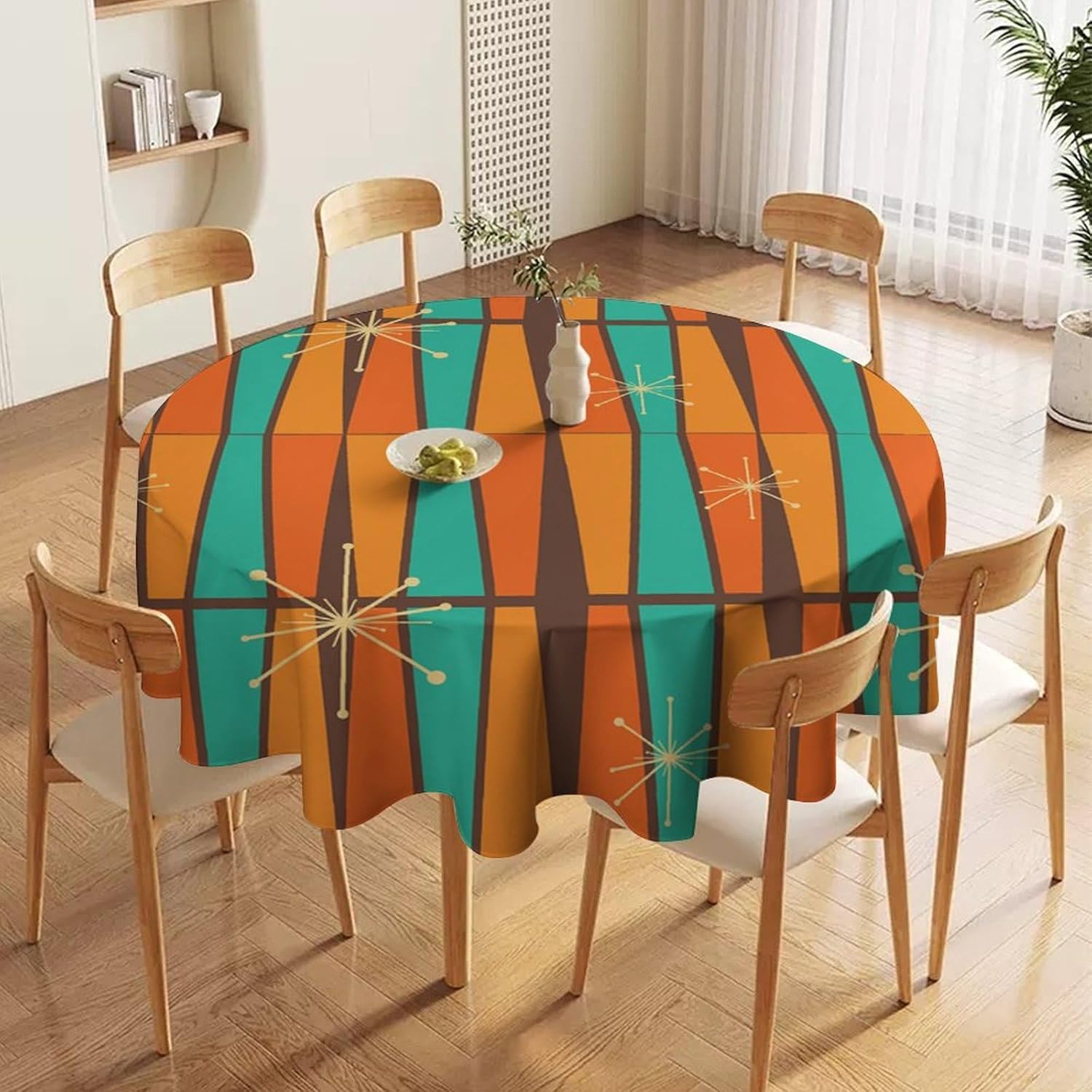 Mid Century Modern Orange Yell - Century Textile & Sewing Supply Saskatoon Sk ulasan dan harga