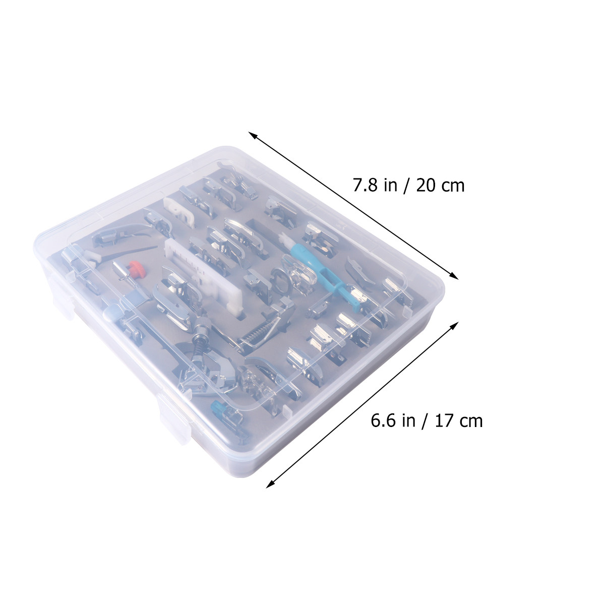 1Set Sewing Machine Presser Fo - Sewing Roll ulasan dan harga