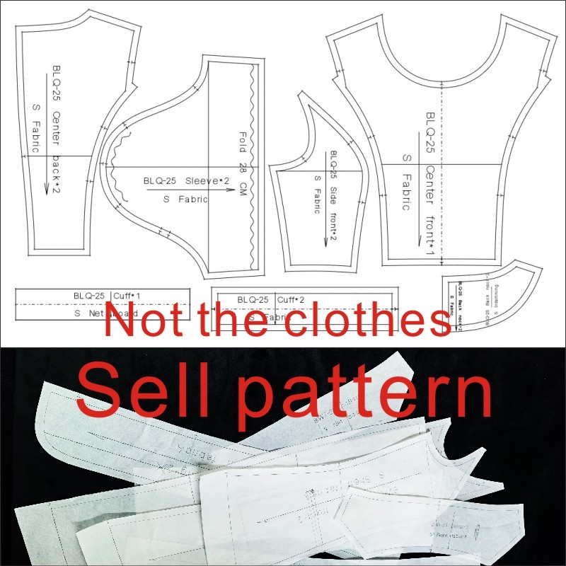 Sewing drawings female soil V- - Textile Sewing Patterns ulasan dan harga