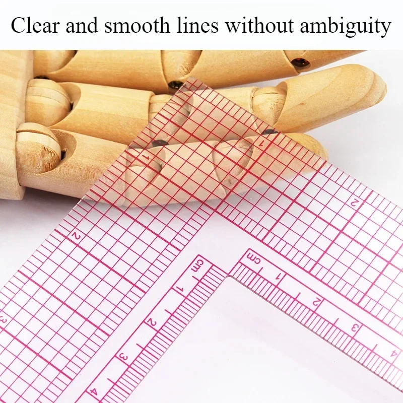 ‌L-Shaped Quilting Ruler - Rig - Sewing Technical Fabrics ulasan dan harga