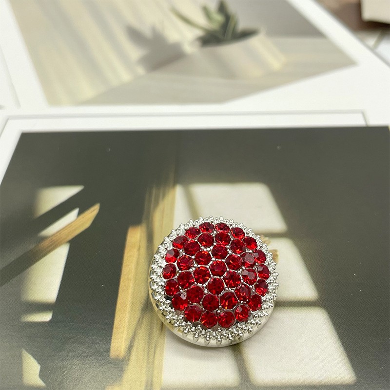 Luxcy Metal Rhinestone Button  - Button Hole Cutter ulasan dan harga