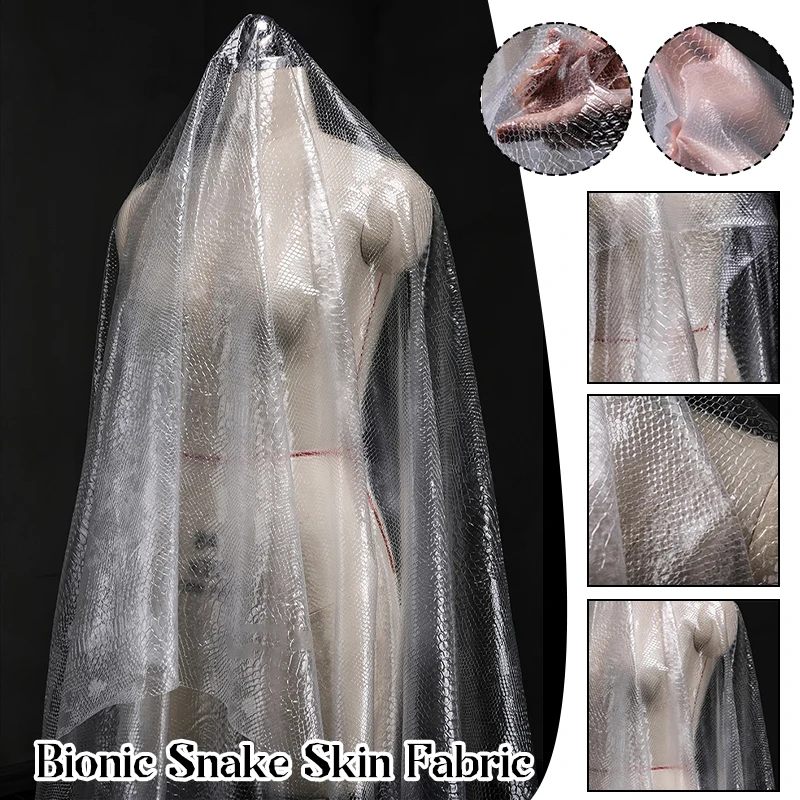 130*50Cm Transparent Tpu Fabri - Textile And Sewing Supply ulasan dan harga