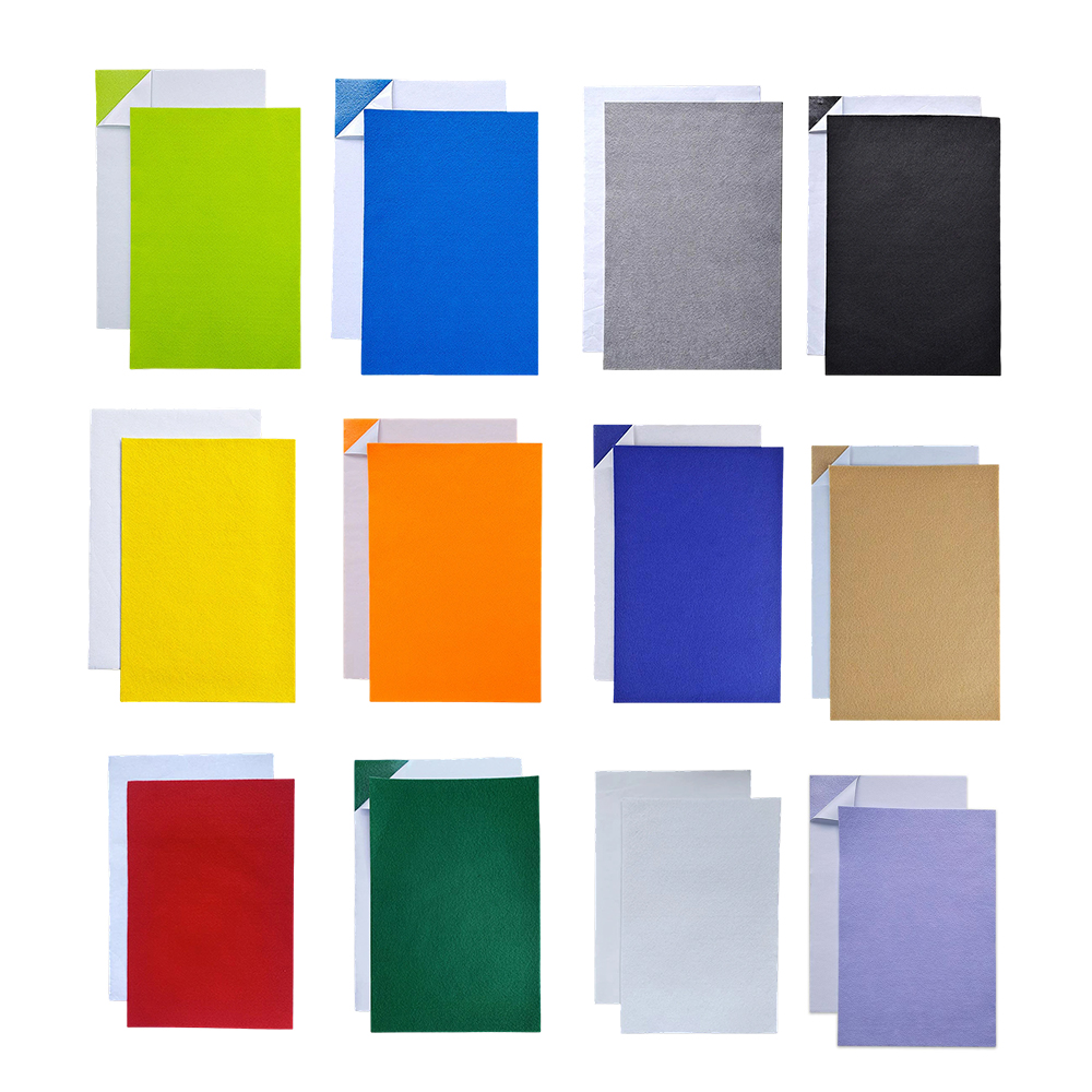 Self Adhesive Felt Sheet Soft  - Is Sewing Textile Art ulasan dan harga