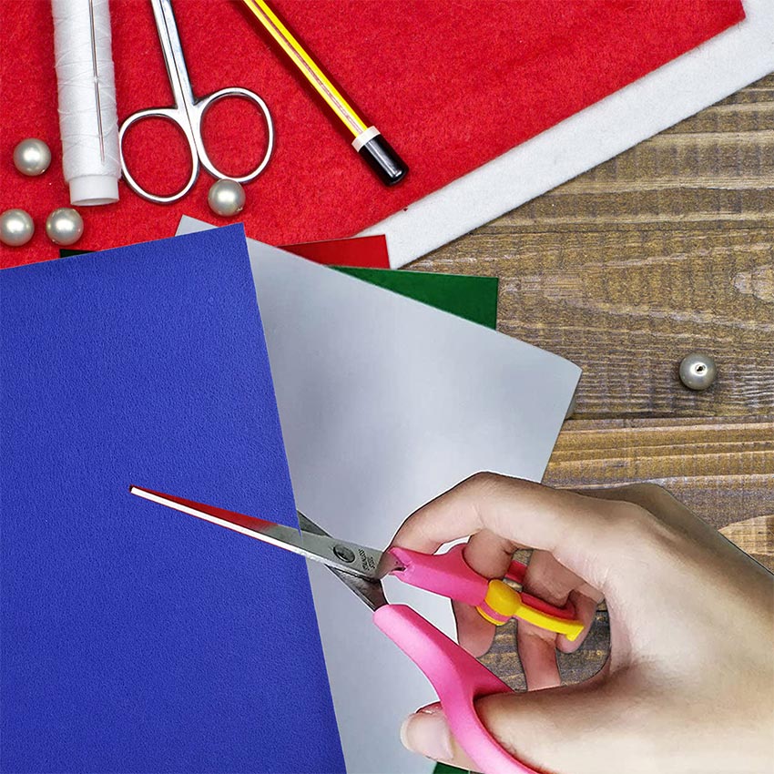 Self Adhesive Felt Sheet Soft  - Is Sewing Textile Art ulasan dan harga