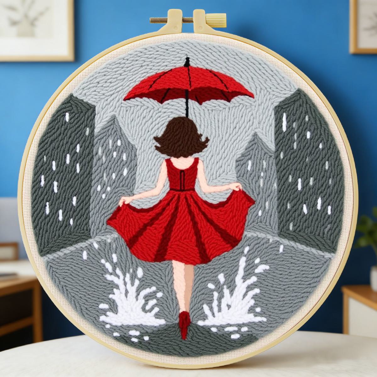 20X20CM/7.87inch Female Punch  - Is Sewing Textile Art ulasan dan harga