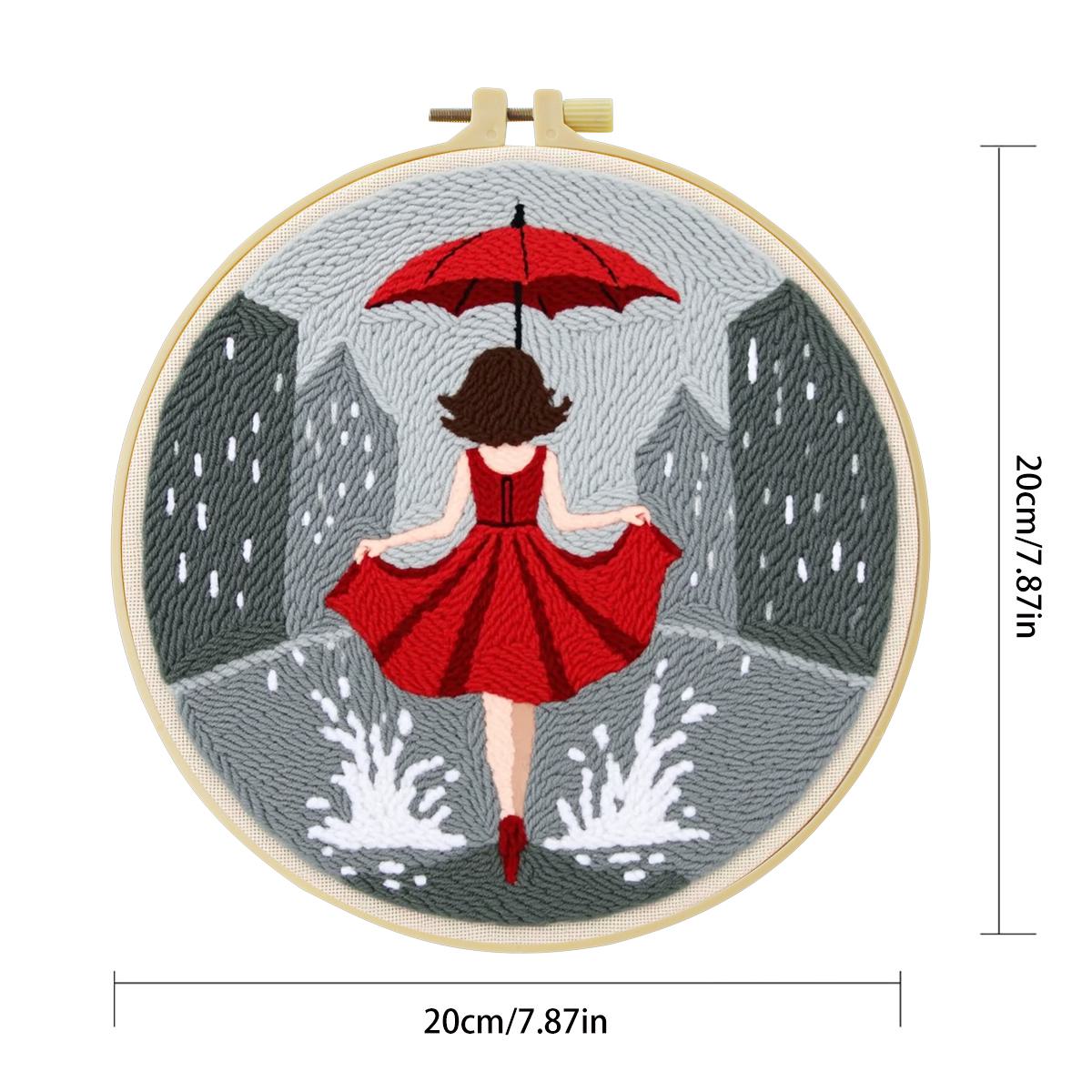 20X20CM/7.87inch Female Punch  - Is Sewing Textile Art ulasan dan harga