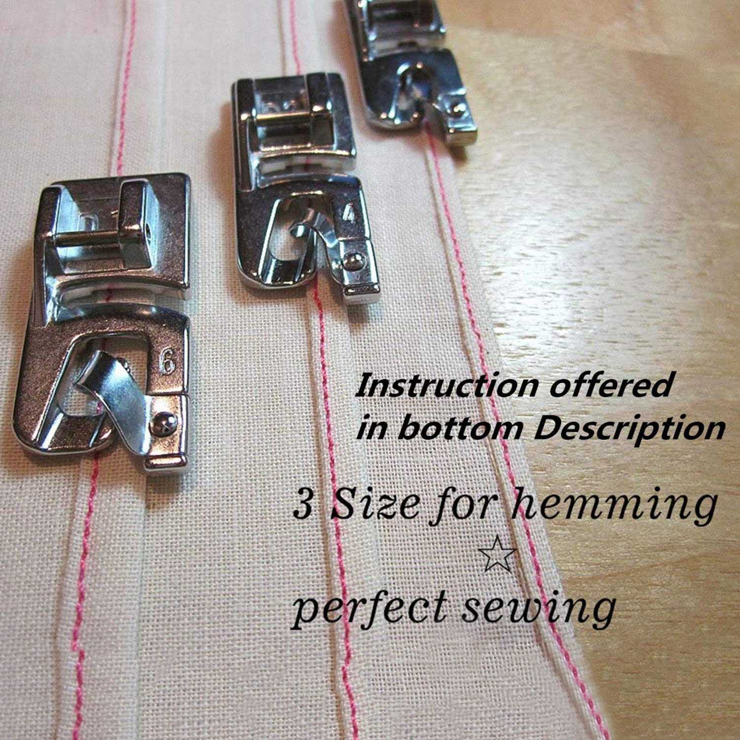 Narrow Rolled Hem Foot Sewing  - Sewing Roll ulasan dan harga
