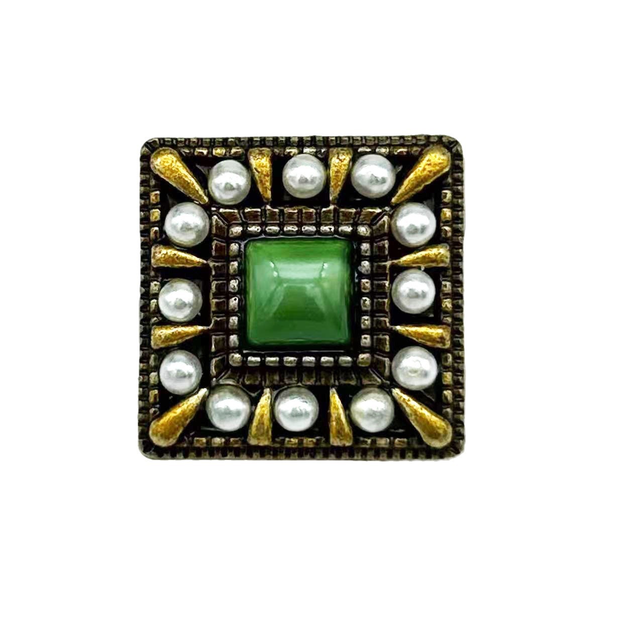 6PCS/Lot Luxury Vintage Pearl  - Button Hole Cutter ulasan dan harga
