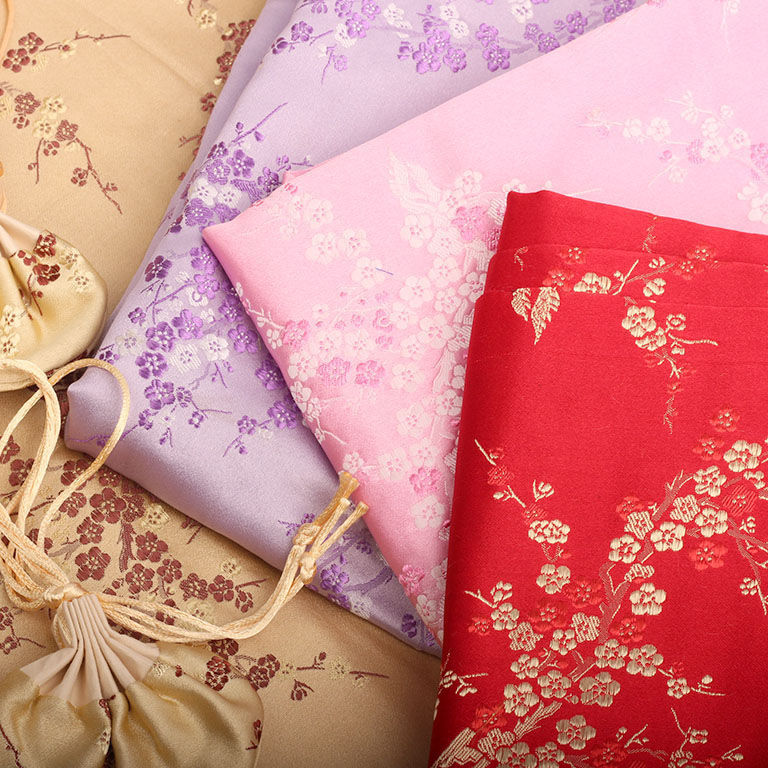 Jacquard Brocade Fabric By The - Textile Sewing Patterns ulasan dan harga