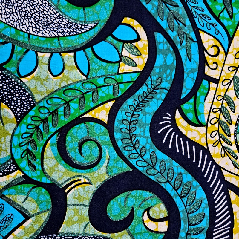 6Yards Long 46'' Wide African  - Sewing Batik ulasan dan harga