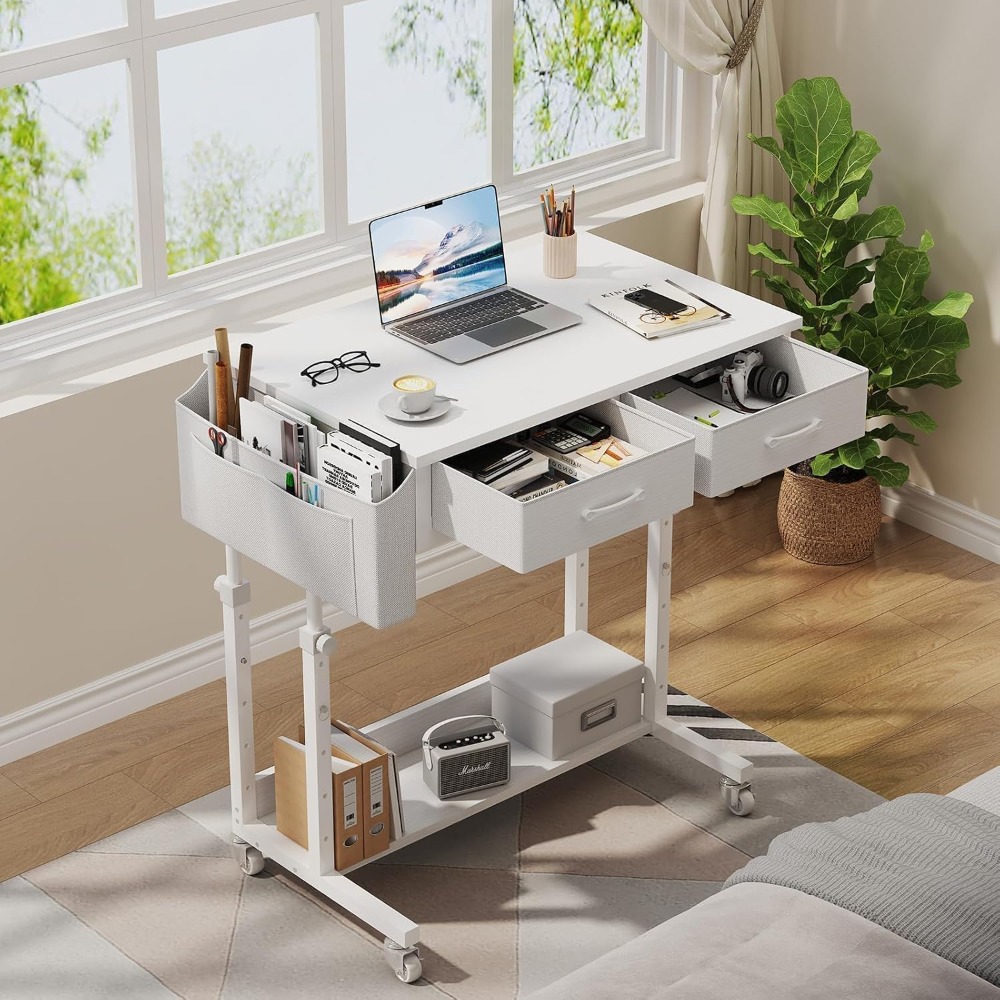Small Rolling Desk with Drawer - Sewing Roll ulasan dan harga