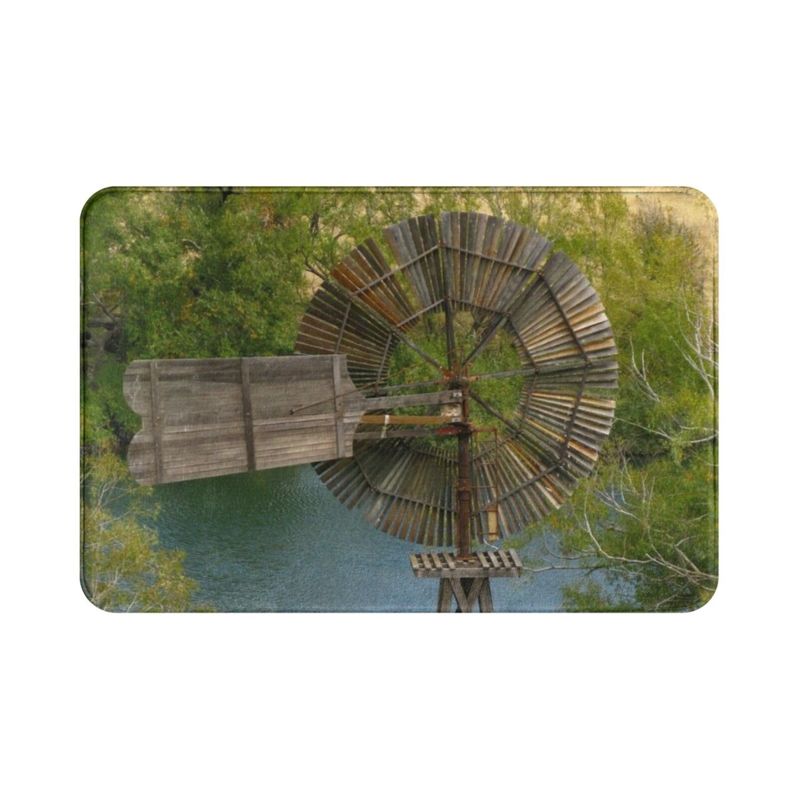 Wooden Windmill Carpet Mat Rug - Century Textile & Sewing Supply Saskatoon Sk ulasan dan harga