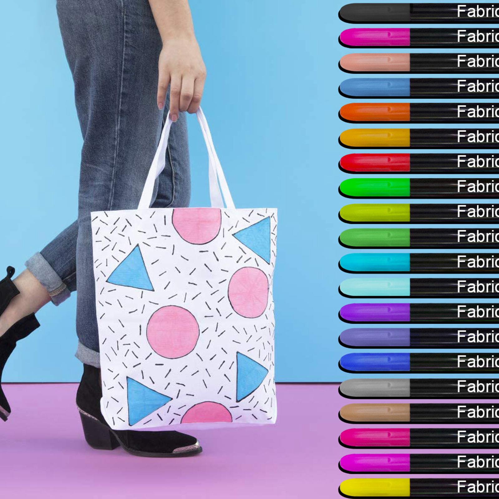 Colorful Fabric Markers Pens P - Is Sewing Textile Art ulasan dan harga
