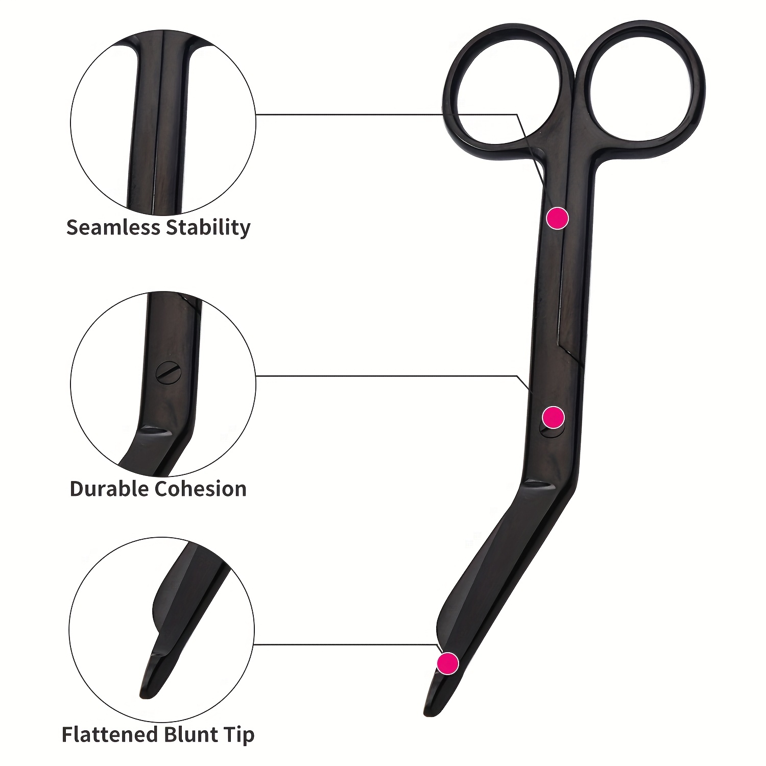 3pcs Multicolor Titanium-Coate - Sewing Lab ulasan dan harga