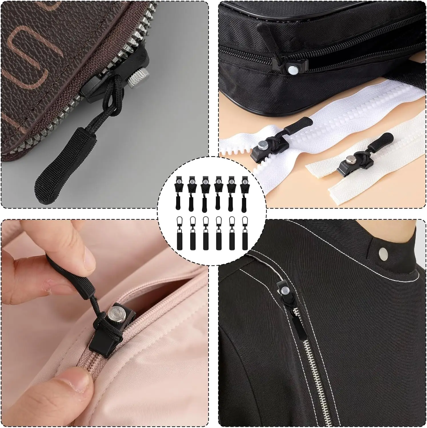 Universal Zipper Repair Kit Qu - Sewing Technology ulasan dan harga