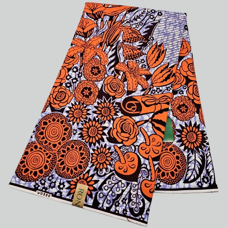 6Yards Long Cotton African Sty - Sewing Batik ulasan dan harga