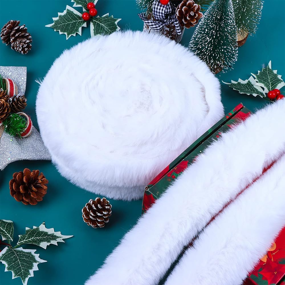 Faux Fur Ribbon Mink Woolen St - Is Sewing Textile Art ulasan dan harga