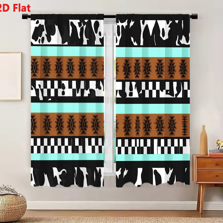 2Pcs Curtains 2D Flat Geometri - Century Textile & Sewing Supply Saskatoon Sk ulasan dan harga