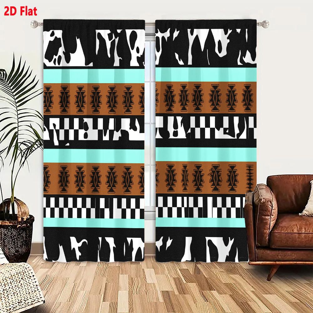 2Pcs Curtains 2D Flat Geometri - Century Textile & Sewing Supply Saskatoon Sk ulasan dan harga