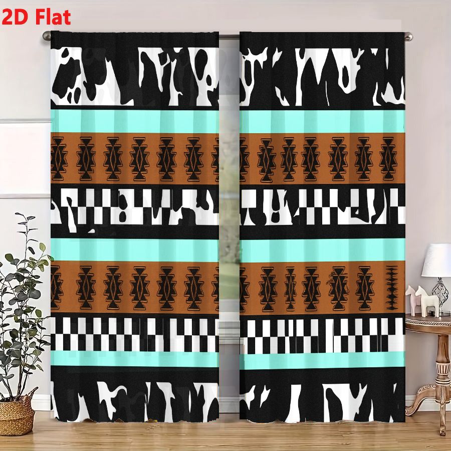 2Pcs Curtains 2D Flat Geometri - Century Textile & Sewing Supply Saskatoon Sk ulasan dan harga