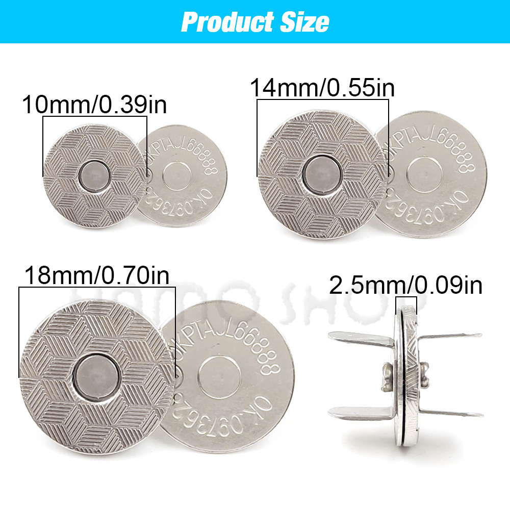 20sets/lot 10mm-18mm Magnetic  - Button Hole Cutter ulasan dan harga