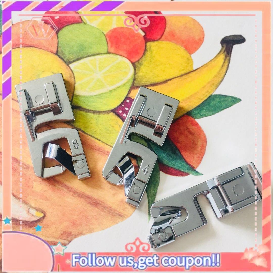 Narrow Rolled Hem Foot Sewing  - Sewing Roll ulasan dan harga