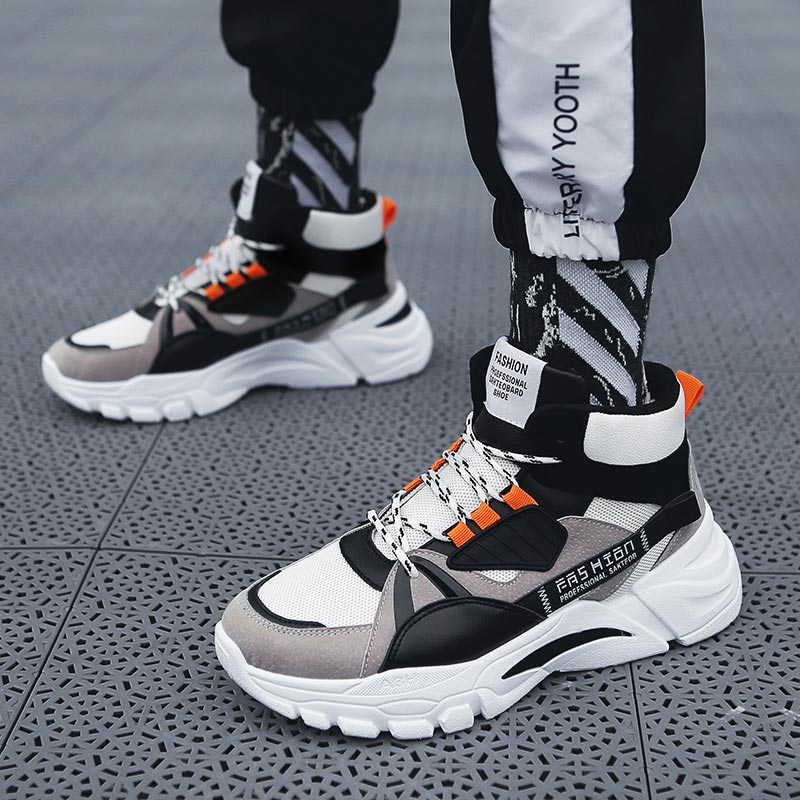 Hightop Summer Men's Sport Sho - Sewing Front Zipper ulasan dan harga