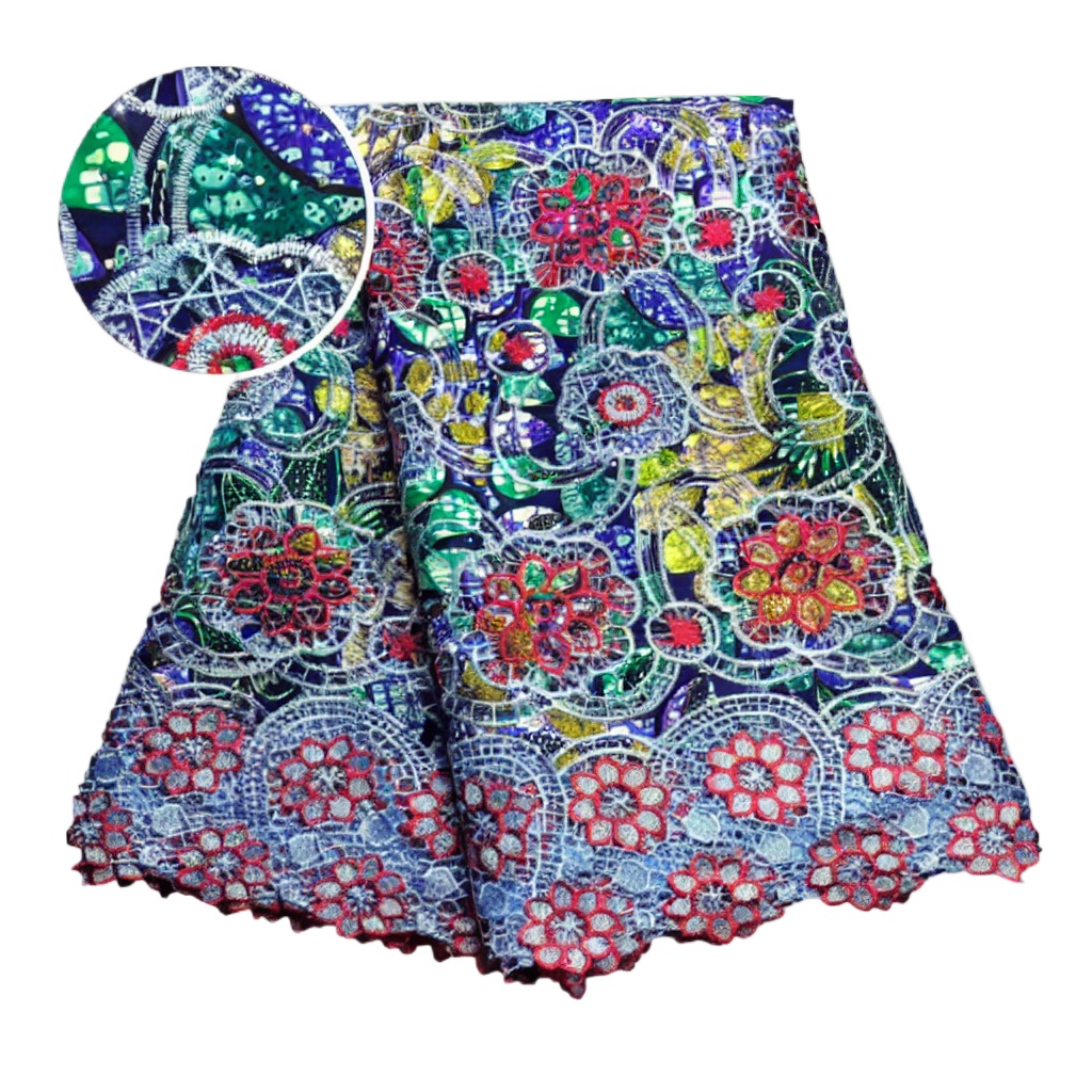 100% Cotton African Glitter Wa - Sewing Batik ulasan dan harga