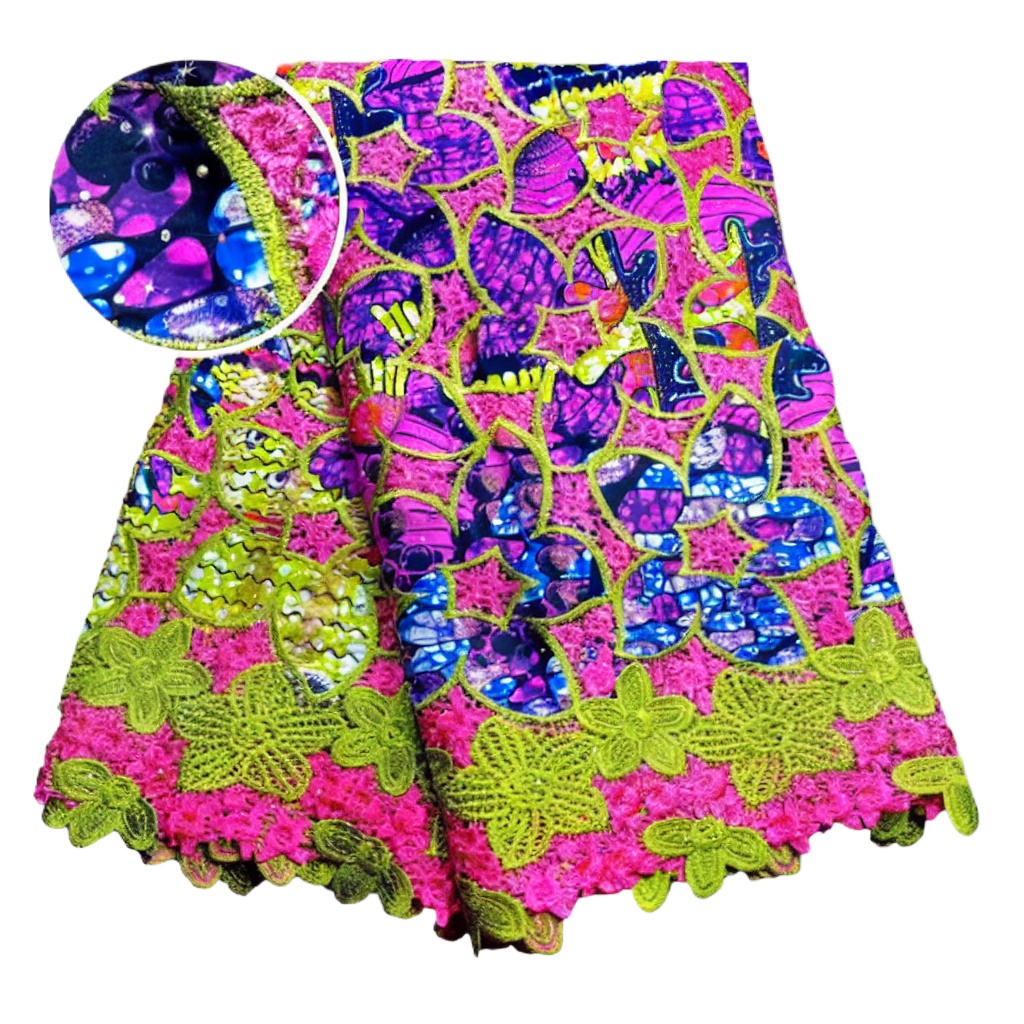100% Cotton African Glitter Wa - Sewing Batik ulasan dan harga