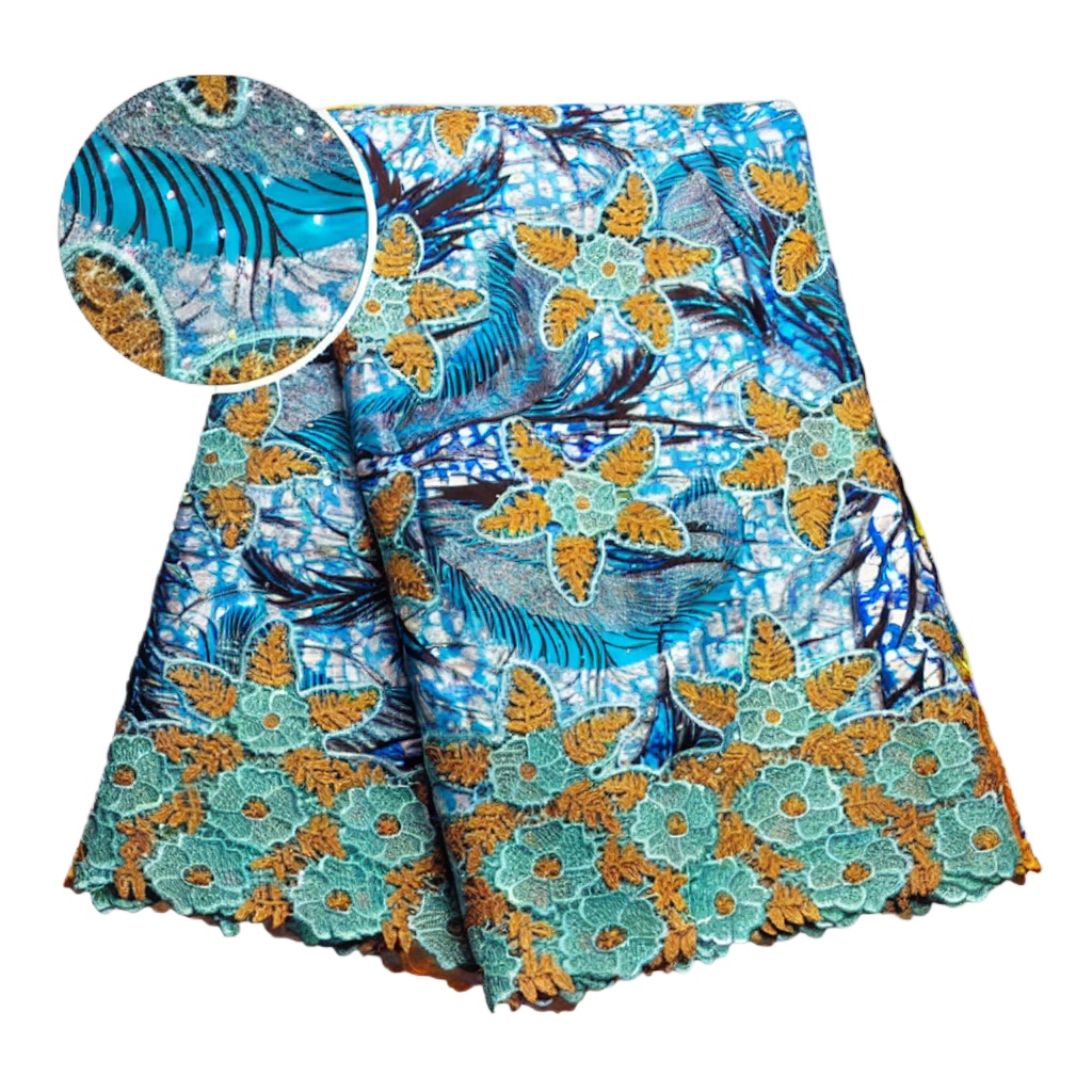 100% Cotton African Glitter Wa - Sewing Batik ulasan dan harga