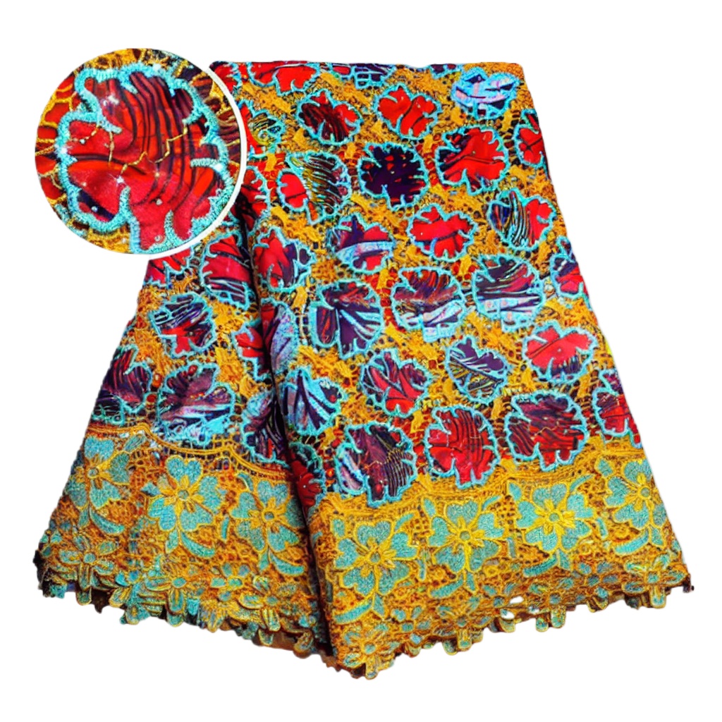 100% Cotton African Glitter Wa - Sewing Batik ulasan dan harga