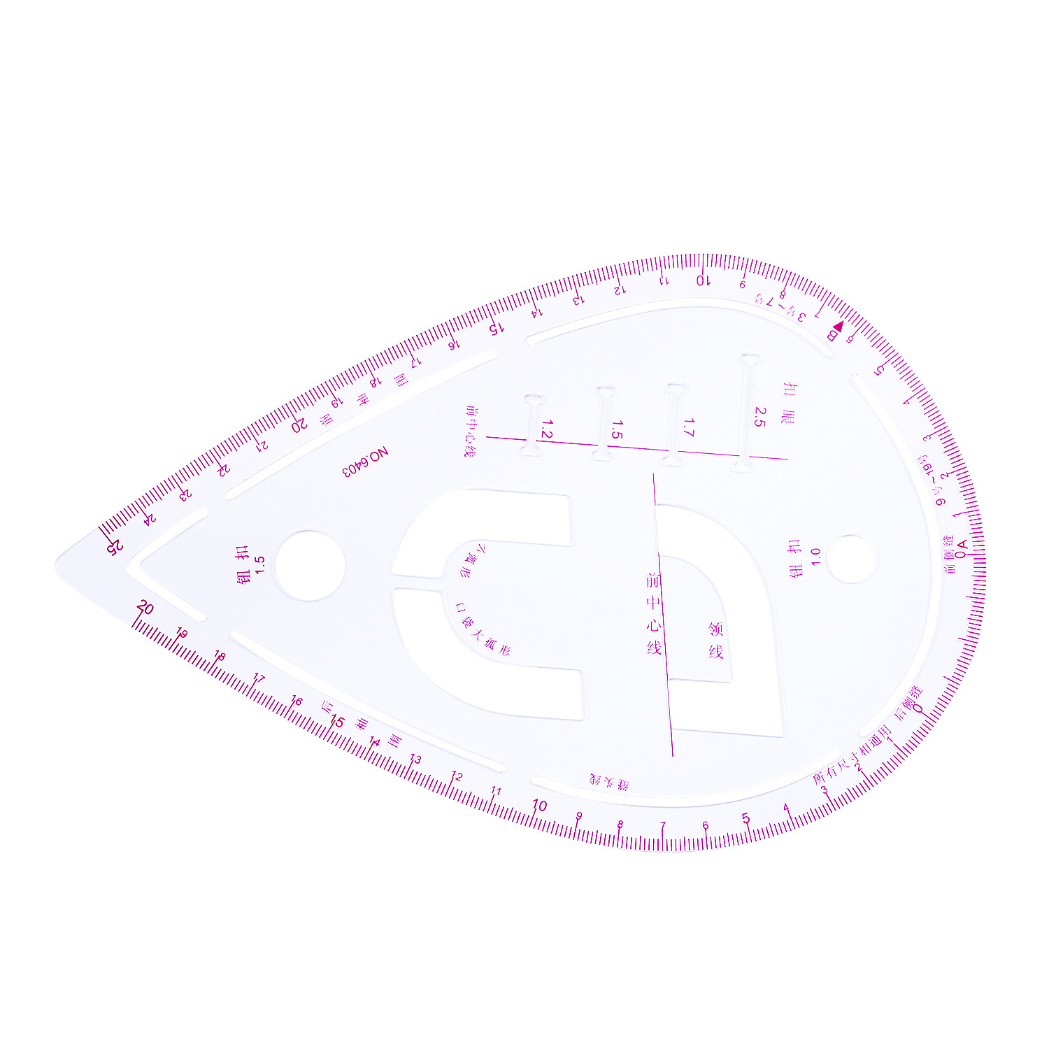 5/6/9pcs Set Tailor Measuring  - Textile Sewing Patterns ulasan dan harga