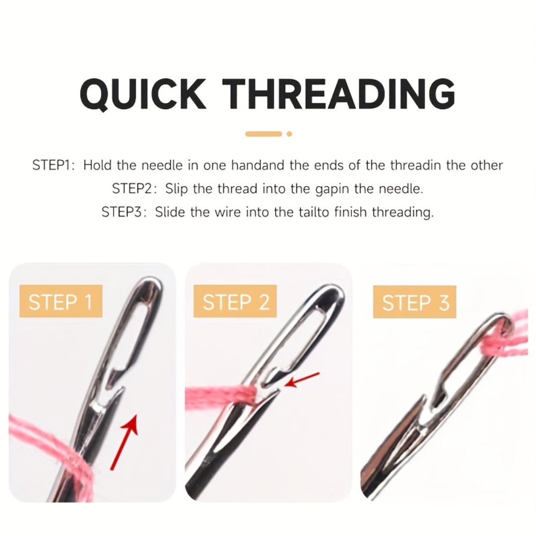 12/36PCS Blind Sewing Needle E - Sewing Technology ulasan dan harga