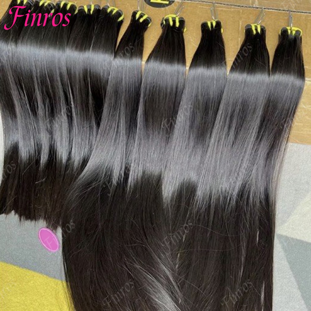 Finros Human Hair Bundles Bone - Sewing Technology ulasan dan harga