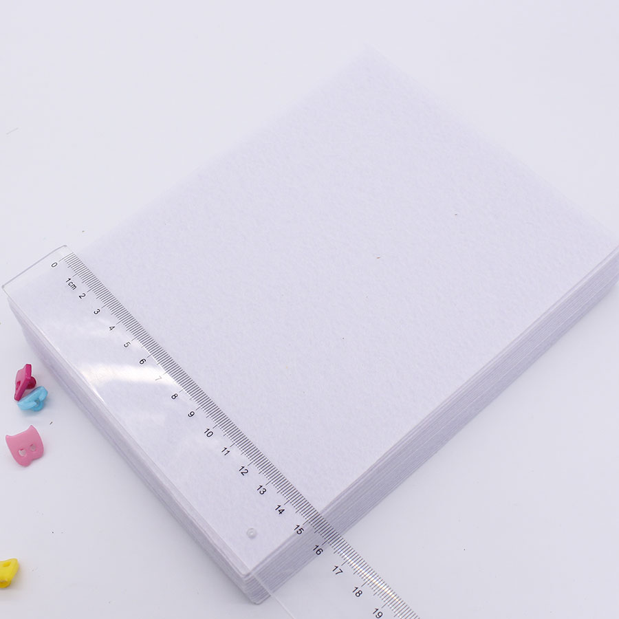 White 1mm Felt Fabric for Doll - Textile Sewing Patterns ulasan dan harga