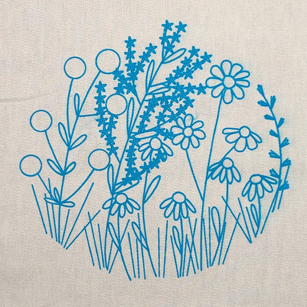 Flower Pattern DIY Embroidery  - Textile Sewing Patterns ulasan dan harga