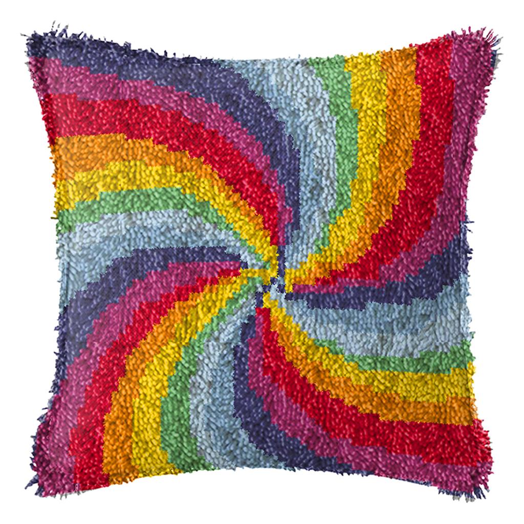 Latch Hook Kit Rug Carpets Mak - Is Sewing Textile Art ulasan dan harga