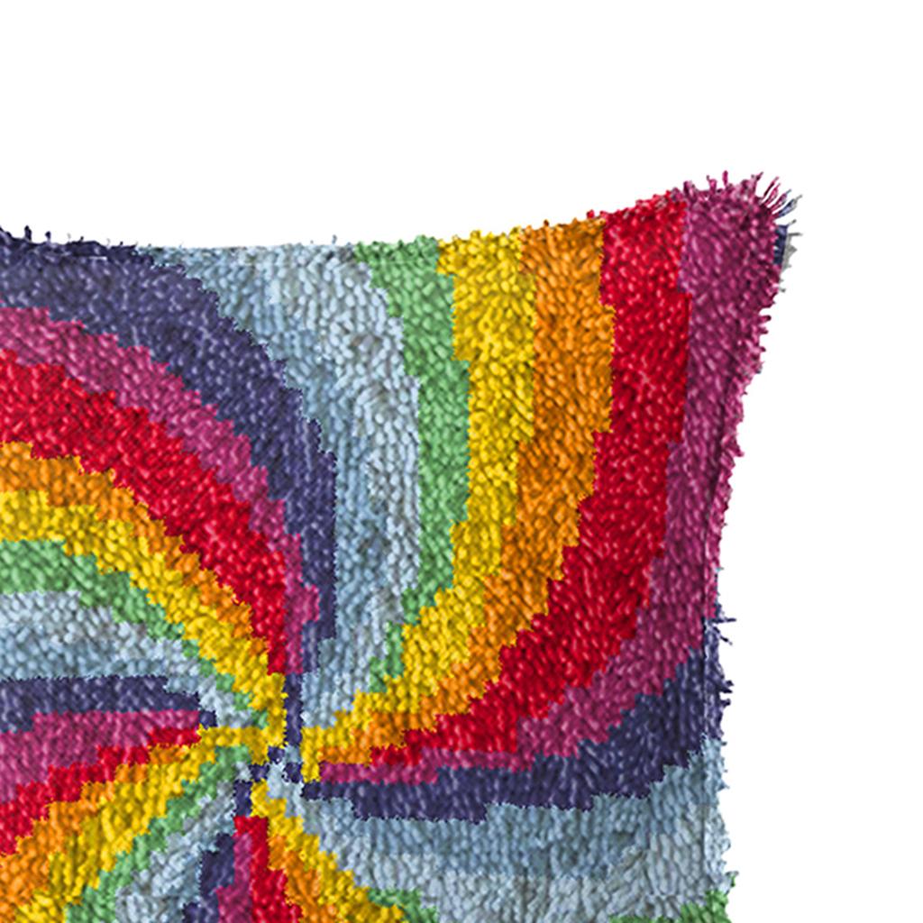 Latch Hook Kit Rug Carpets Mak - Is Sewing Textile Art ulasan dan harga