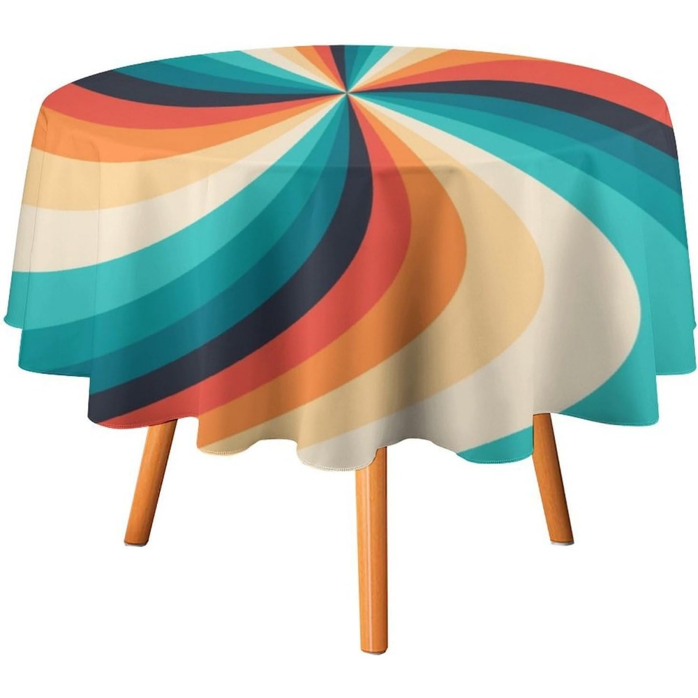 Vintage Groovy Swirl Round Tab - Century Textile & Sewing Supply Saskatoon Sk ulasan dan harga