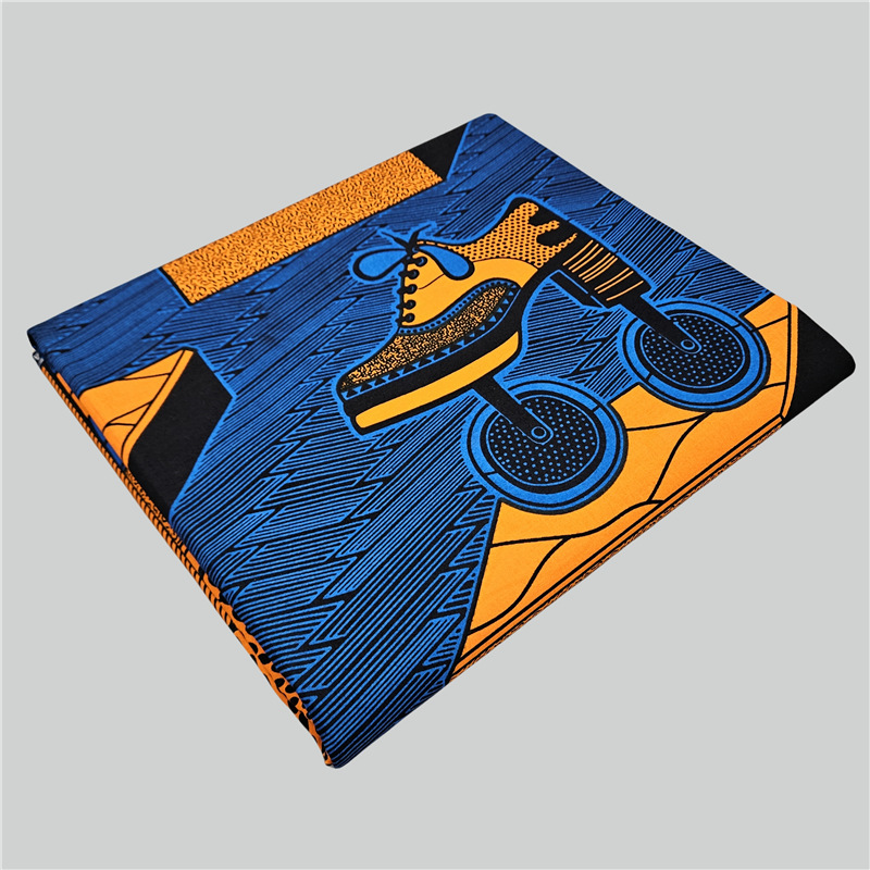 Abstract Printed Blue Cotton A - Sewing Batik ulasan dan harga