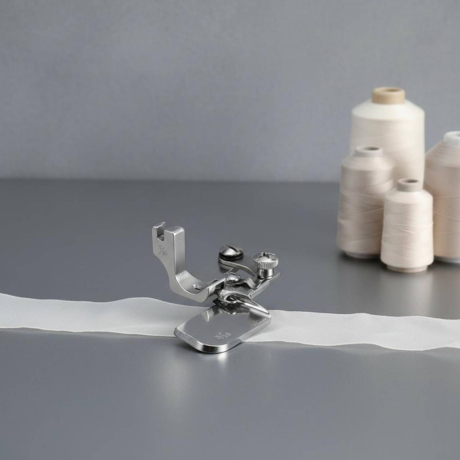 Curved Hem Presser Foot Long-L - Sewing Roll ulasan dan harga