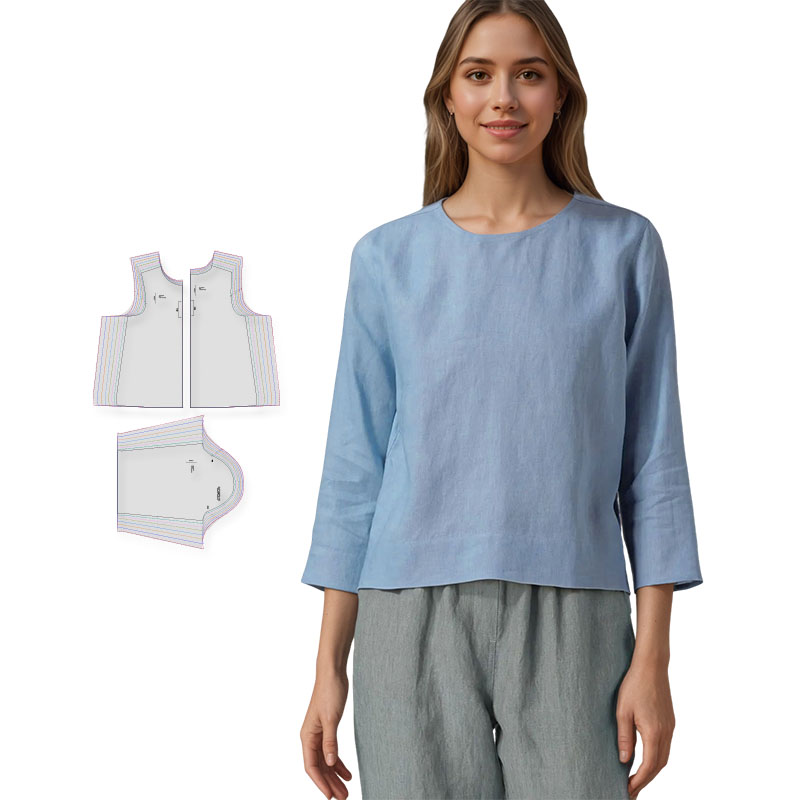 Sewing patterns for women's Li - Textile Sewing Patterns ulasan dan harga