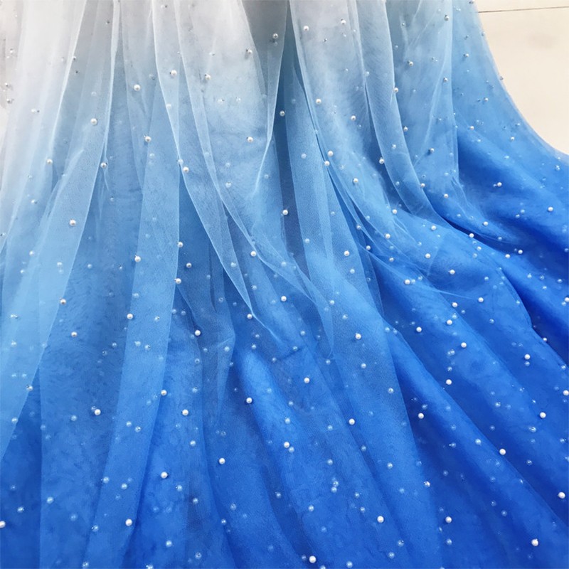 100x150cm Pearl Mesh Gradient  - Sewing Batik ulasan dan harga