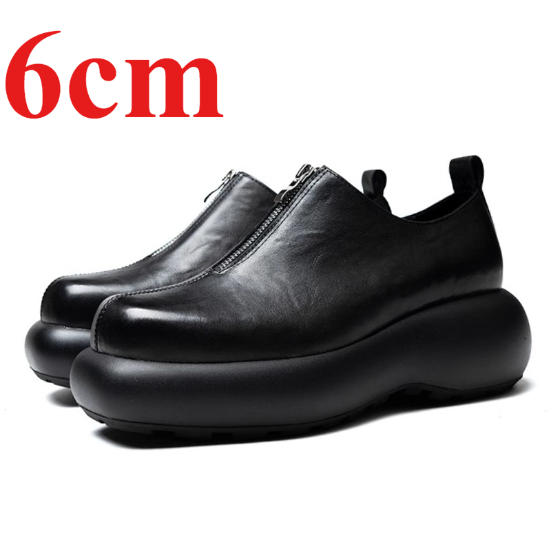 Derby Shoes for Men's Height I - Sewing Front Zipper ulasan dan harga