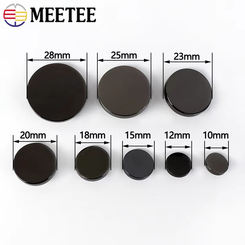10Pcs Meetee 10-28mm Metal Fla - Button Hole Cutter ulasan dan harga