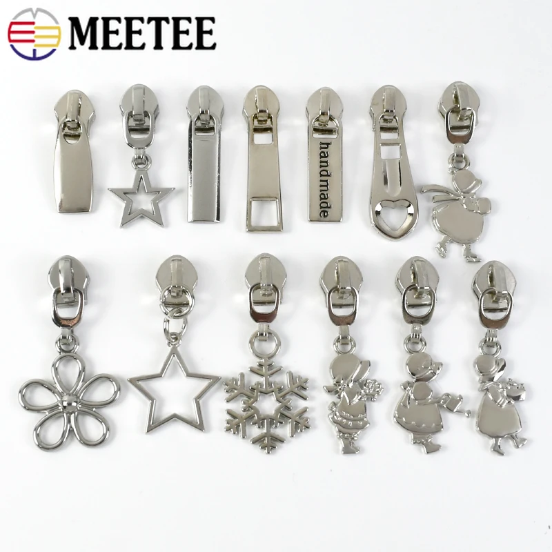 Metal Zipper Slider 5# 5-20Pcs - Textile And Sewing Supply ulasan dan harga