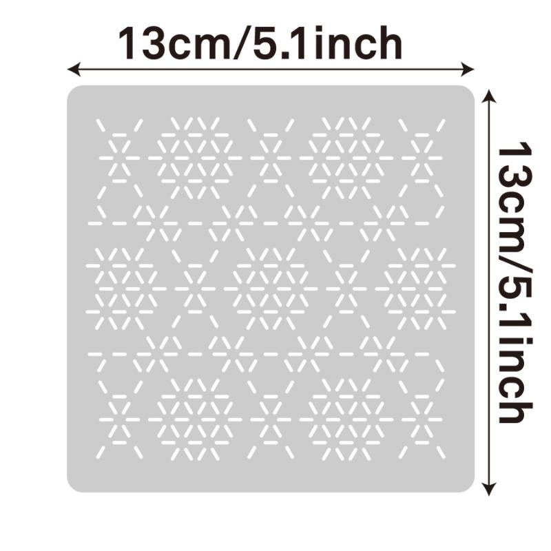 Embroidery Stencil Template Se - Textile Sewing Patterns ulasan dan harga